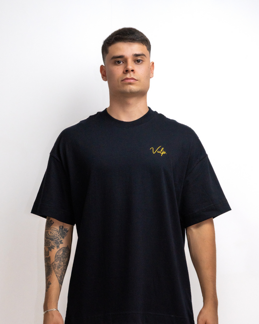 Camiseta Oversized Spartano Preta