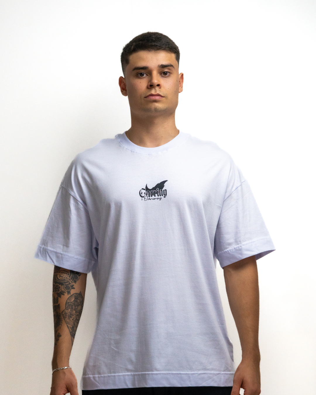 Camiseta Oversized Carring Branca