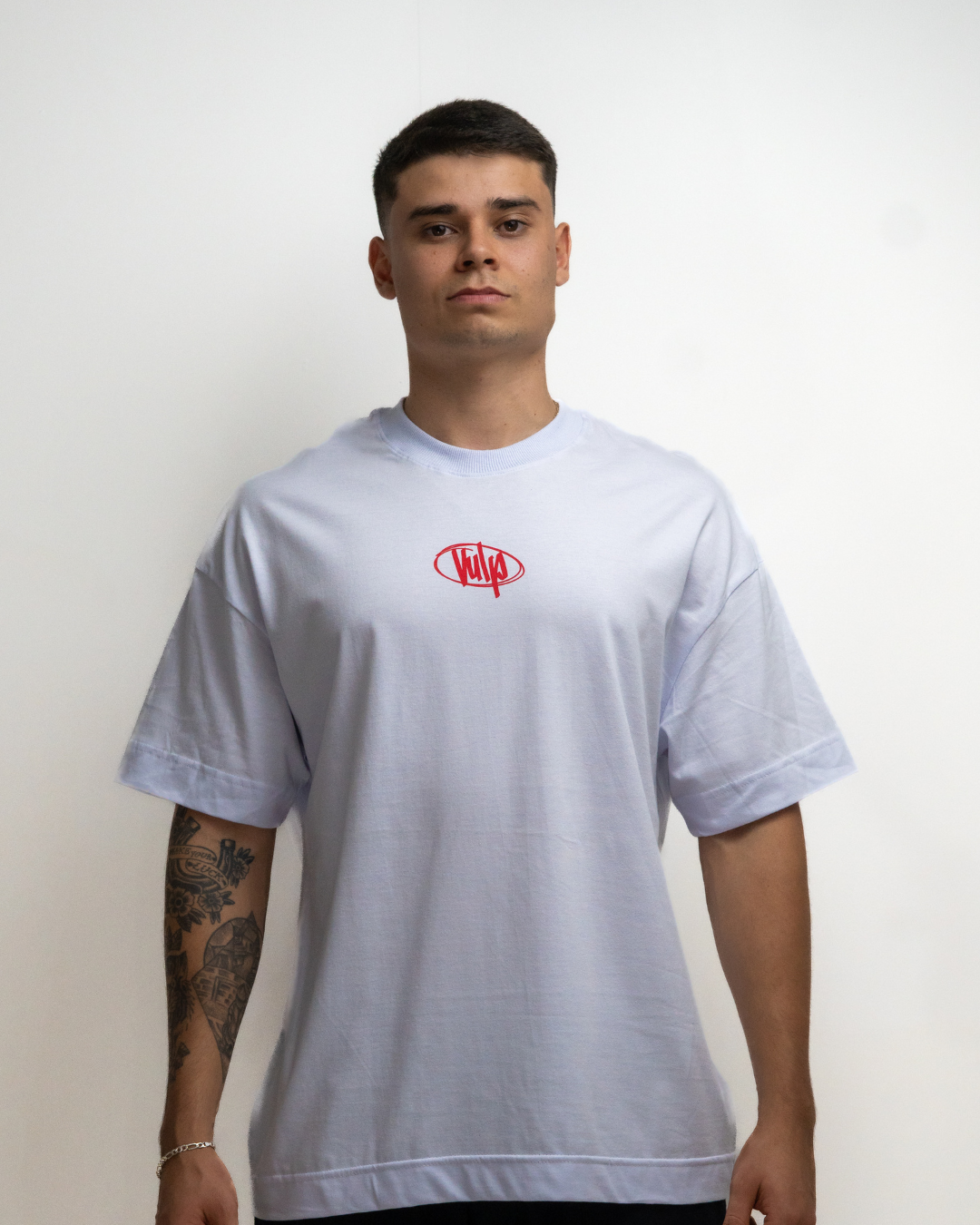 Camiseta Oversized Anti Cardio Branca