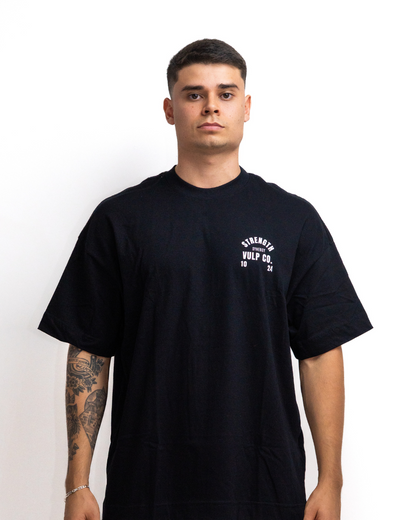 Camiseta Oversized Vulp Strength Preta