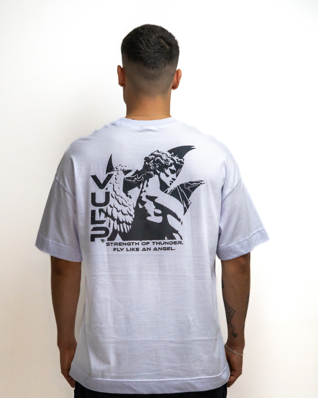 Camiseta Oversized Angel Branca