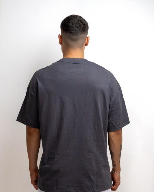 Camiseta Oversized Vulp Chumbo