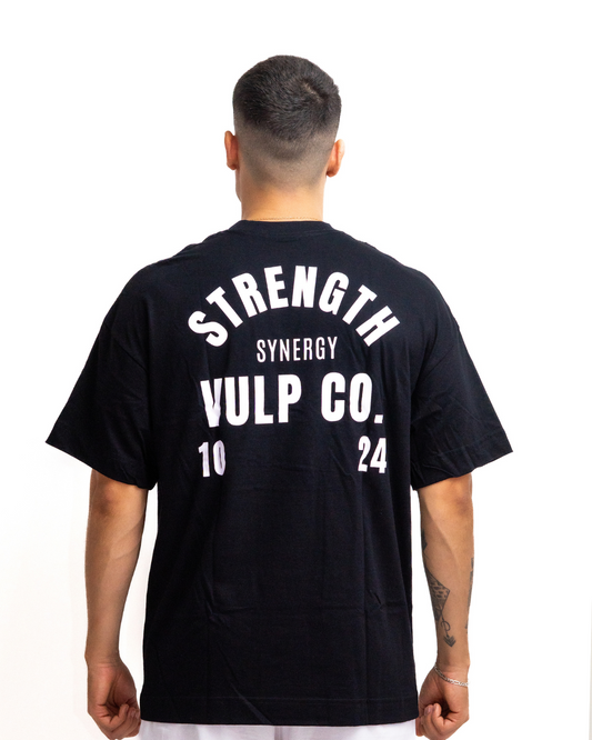 Camiseta Oversized Vulp Strength Preta